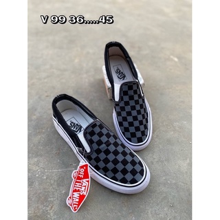 🎉รองเท้าผ้าใบvans salipon แบบสวม สินค้าขายดี[จ่ายเงินปลายทางได้ค่ะ]