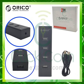 ORICO H4013-U2 4 Port USB 2.0 HUB ฮับยูเอสบี 2.0 จำวน 4 พอร์ต แบบพกพา สีดำ