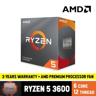 ภาพหน้าปกสินค้าCPU (ซีพียู) AMD AM4 RYZEN 5 3600 3.6 GHz Warranty 3 - Y ที่เกี่ยวข้อง