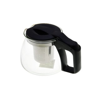 กาแก้วพร้อมใส้กรองชา  G301 (Glass tea kettle with tea leaf filter)