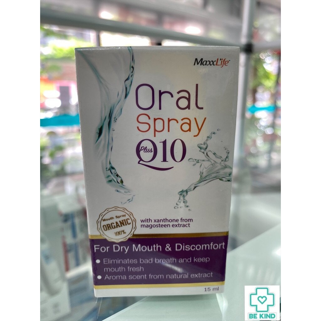 บรรเทาระคายคอ-เจ็บคอ-maxxlife-oral-spray-plus-q10-15-ml