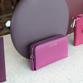 กระเป๋าสตางค์ผู้หญิง รุ่น W03 สี Purple By Anne Kokke