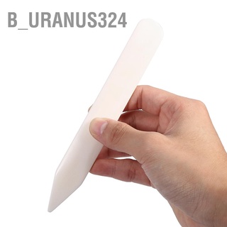 B_Uranus324 โฟลเดอร์กระดูกธรรมชาติ สําหรับพับขอบเครื่องหนัง