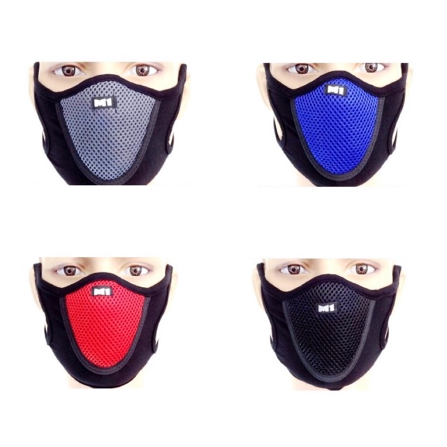 ผ้าปิดจมูก-m1-แบบมีกรอง-ผ้ากรองฝุ่น-mark-support