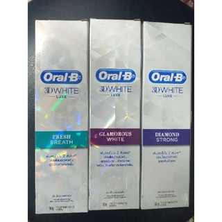 ยาสีฟัน Oral-B 3D WHITE LUXE TOOTHPASTE ขนาด 90 กรัม