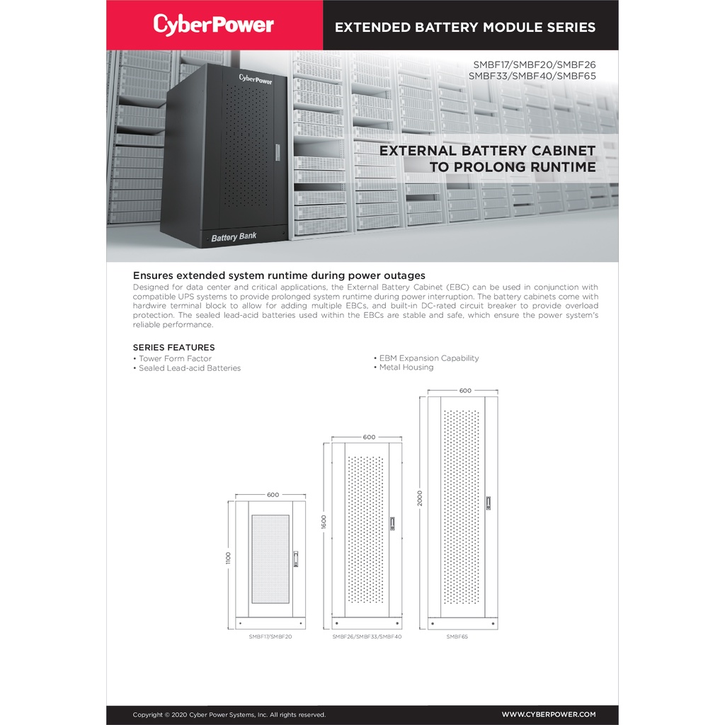 cyberpower-ups-เครื่องสำรองไฟ-อุปกรณ์สำรองจ่ายไฟ-smbf-series-รุ่น-smbf20-480vdc-20ah-12vdc-รับประกันศูนย์-2-ปี