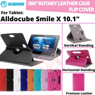 Alldocube Smile X 10.1 นิ้ว Tab แท็บเล็ต 10 นิ้ว Inc นิ้ว โรตารี่ เคสหนัง ฝาพับ เคสหนังสือ