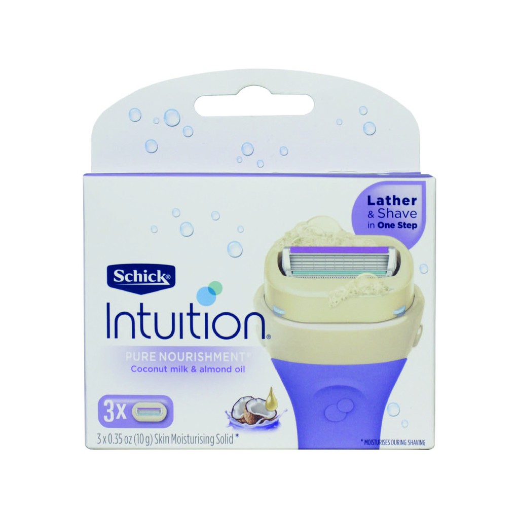 ภาพหน้าปกสินค้าSchick Intuition Refill (เลือกสูตรได้)-Sensitive Care (10g) จากร้าน supermarket บน Shopee