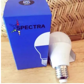 หลอดไฟ LED A60 เดย์ไลท์ 5w (SPECTRA)