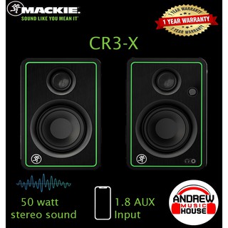 Mackie CR3-X CREATIVE REFERENCE MULTIMEDIA MONITORS ***ประกันศูนย์ไทย 1 ปี***