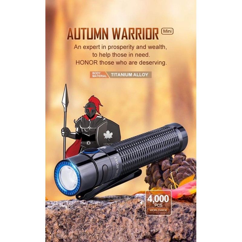 ไฟฉายรุ่นพิเศษ-olight-warrior-mini-warrior-of-the-seasons-limited-edition