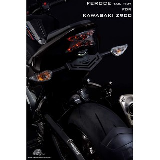 ท้ายสั้น Leon Feroce ตรงรุ่น Z900 มีไฟส่องป้าย ใส่ได้ทั้งไฟเลี้ยวเดิมและไฟเลี้ยวแต่ง