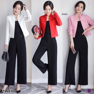 ชุดเซททำงาน ชุดเซท3 ชิ้น ชุดเซทเสื้อกางเกงทำงาน