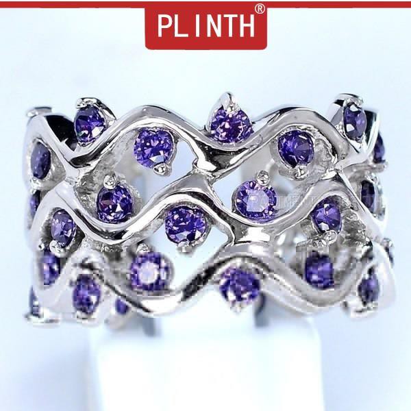 plinth-แหวนเงินแท้-925-อเมทิสต์เพชร-tanzanite-end-เพชรเต็ม112