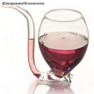 Ewone ใหม่ แก้วไวน์แดง ลายแวมไพร์ปีศาจ พร้อมหลอดดูดในตัว 300 มล.