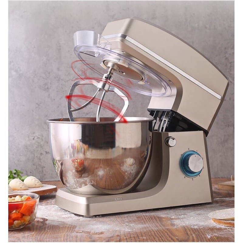 พร้อมส่ง-8-ลิตร-เครื่องตีแป้ง-เครื่องนวดแป้ง-chef-machine-household-and-noodle-machine-egg-kneading-machine