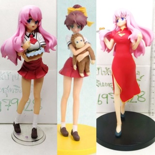 (แท้/มือสองฐานไม่ตรงรุ่น)​ Taito Baka to Test to Shokanju Ni! PVC Figure - Himeji Mizuki,Minami Shimada​ โมเดล