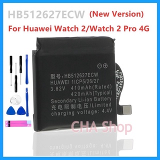 แบตเตอรี่ Huawei Watch 2 Pro 4G EO DLXXU Porsche Design Watch GT battery HB512627ECW 420MAh แบต Huawei นาฬิกา2 Pro