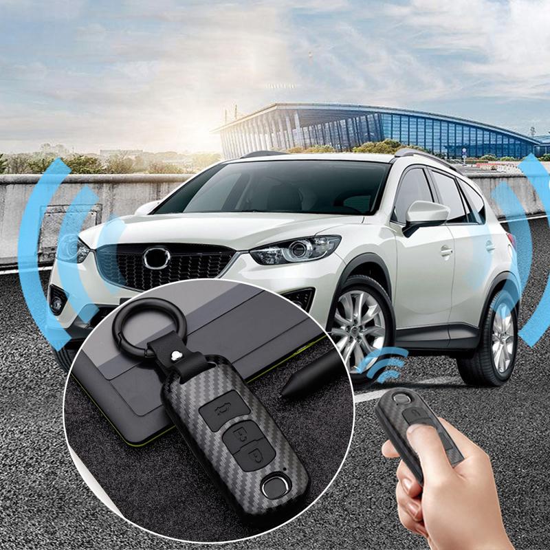 สินค้า เคสรีโมทกุญแจรถยนต์น้ำหนักเบาสำหรับ Mazda 3 5 6 CX 3 CX 7 CX 7 CX 9 MX 5