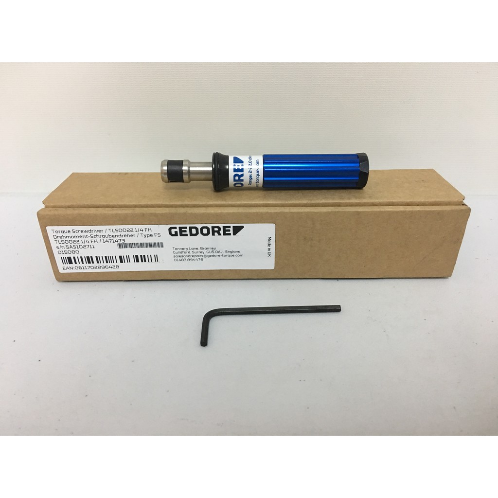 GEDORE Torque Screwdriver TLS0022 1/4 FH สินค้าใหม่ พร้อมส่ง ผลิตและ ...