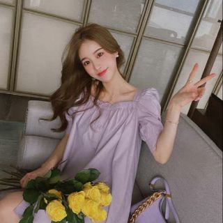 Mini dress Violet cutie dress