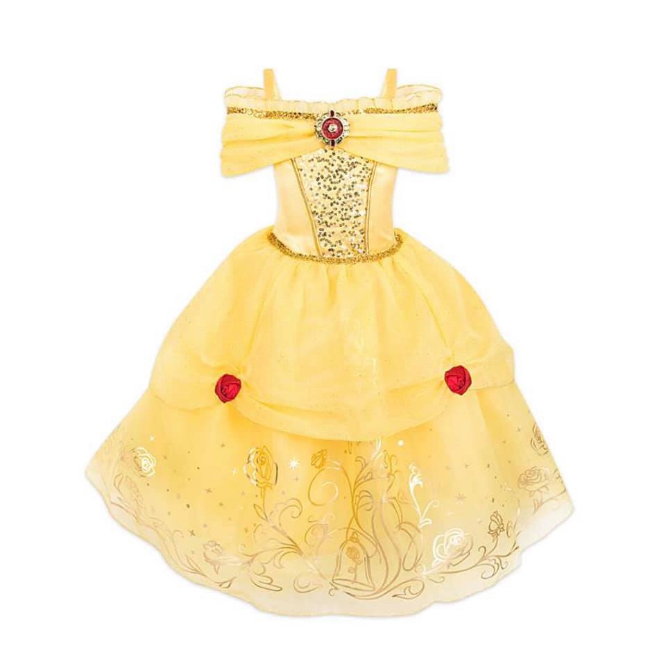 ชุดเจ้าหญิงเบลล์-จาก-shopdisney-disney-princess-belle-ไซส์-7-8-ขวบ