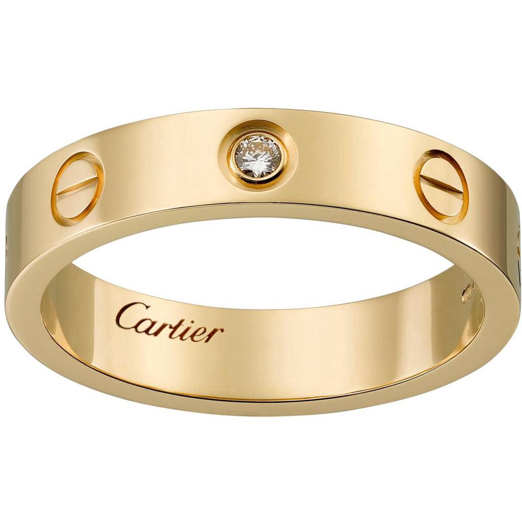 ภาพหน้าปกสินค้าLOVE WEDDING BAND Ring 3 DIAMOND WHITE GOLD Can Choose Box ที่เกี่ยวข้อง