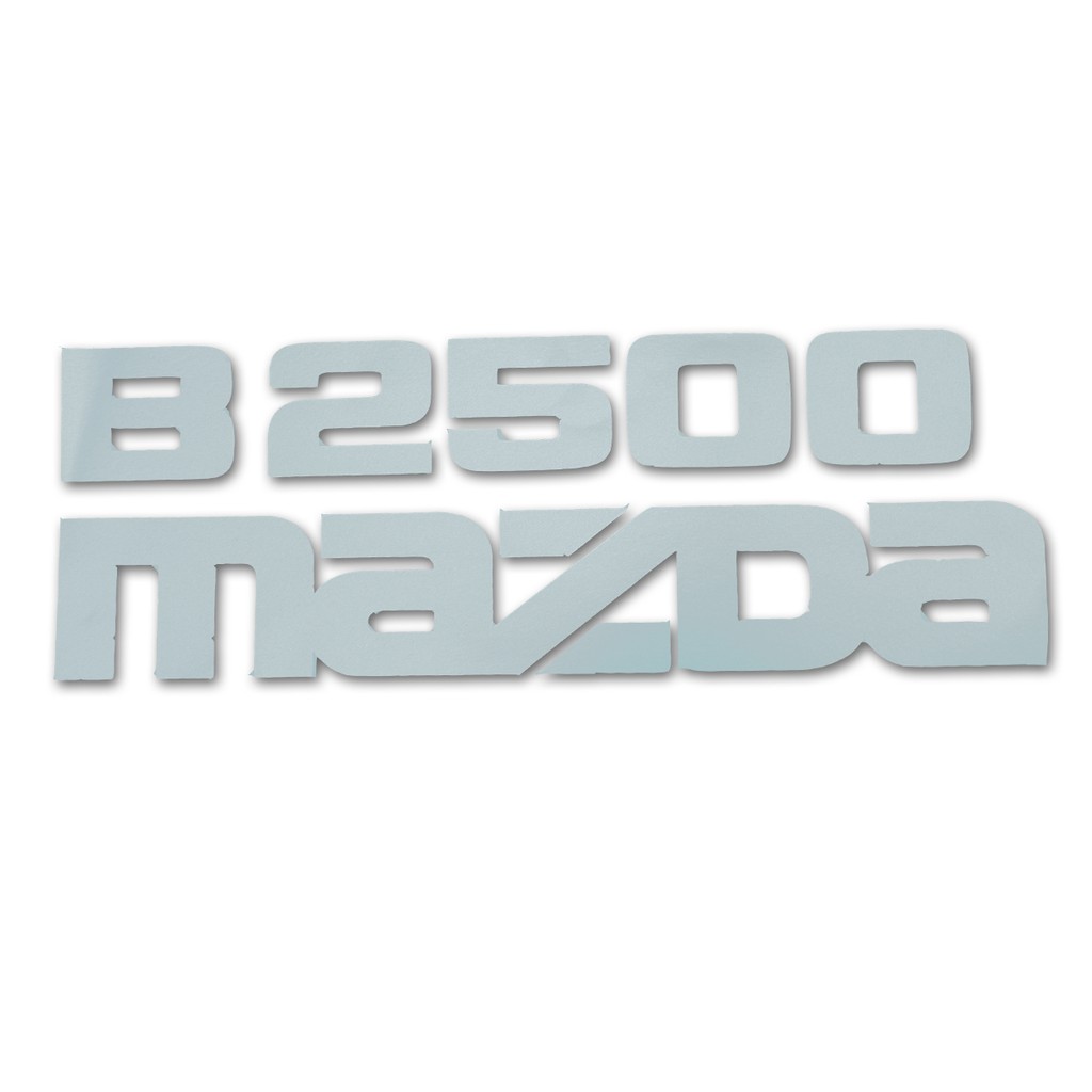 สติ๊กเกอร์-sticker-b2500-mazda-สี-silver-b2500-fighter-mazda-2-4-ประตู-ปี1998-2006