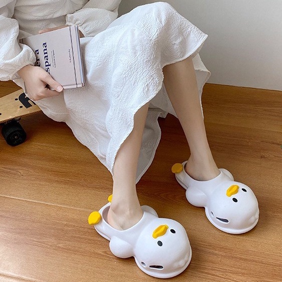 sho-duck-รองเท้าเป็ด-สลิปเปอร์เป็ด-สลิปเปอร์-รองเท้าใส่ในบ้าน-ลายเป็ด-แบบสวม-พร้อมส่ง