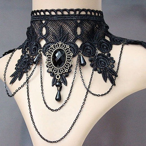 dream8885-women-gothic-black-rhinestone-lace-layered-fashionable-necklace