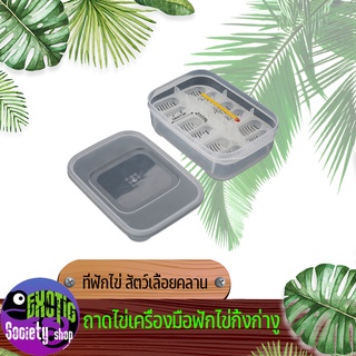 กล่องฟักไข่สัตว์เลื้อยคลาน16ตาราง,ถาดไข่เครื่องมือฟักไข่กิ้งก่างู ราคา 270 บาท