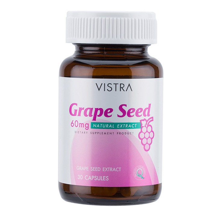 vistra-grape-seed-30s-ดูแลผิว-ฝ้า-กระ-ต้านอนุมูลอิสระที่ทำลายผิว