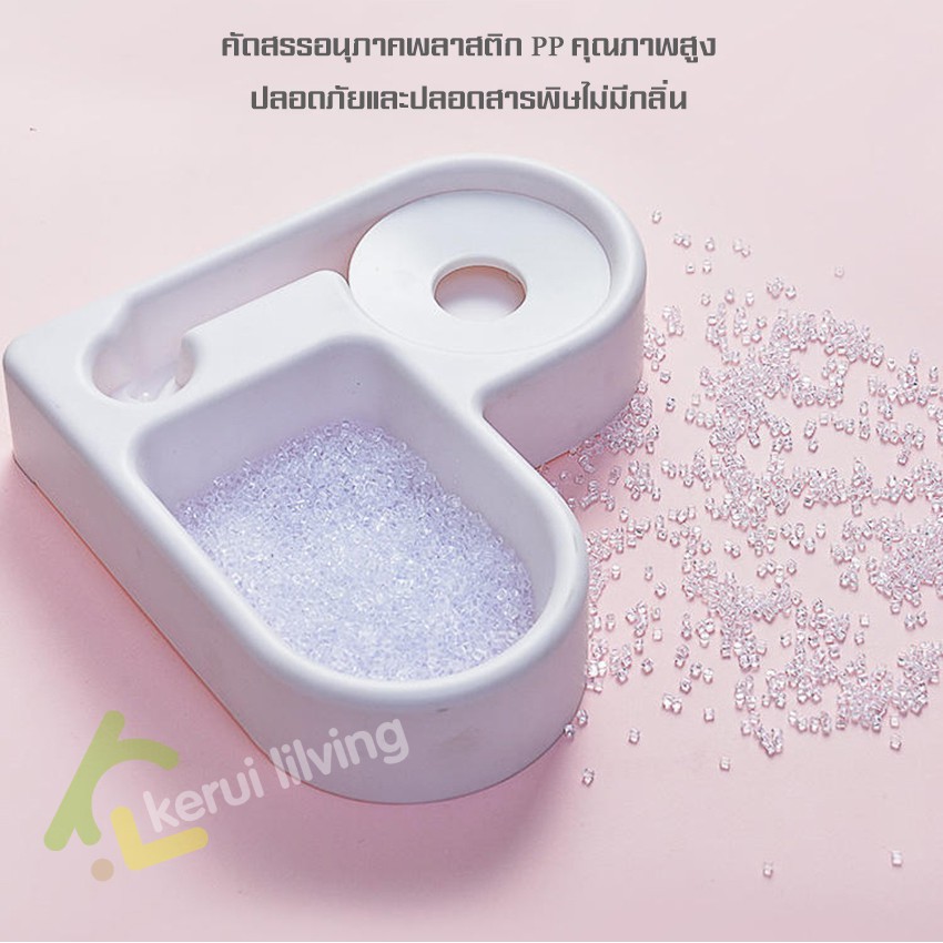 allsking-ชามให้อาหารและน้ำ-ชามให้อาหารแบบคู่-ถ้วยอาหารและน้ำ-ที่ให้อาหารและน้ำสัตว์เลี้ยง-ชามอาหาร2ระบบ