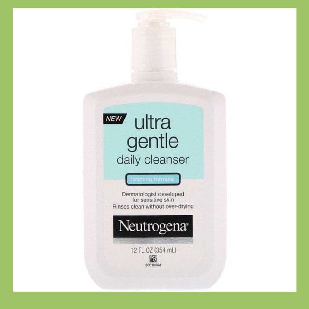 Neutrogena, Ultra Gentle, Daily Cleanser, Foaming Formula, 12 fl oz (354 ml) Shopee Thailand