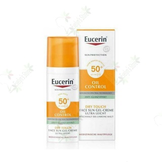 กันแดดคุมมัน ลดสิว | Eucerin ยูเซอริน ซัน ดรายทัช ออยล์คอนโทรล SPF50+ PA+++ 50ml.