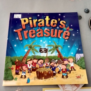 หนังสือปกอ่อน Pirates Treasure มือสอง