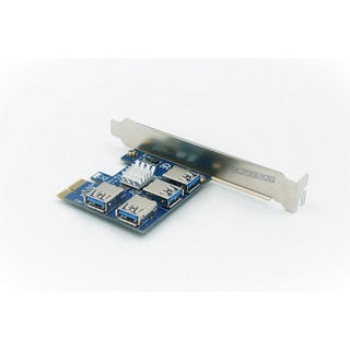 PCI-E การ์ดอะแด็ปเตอร์ เพิ่มช่อง USB PC เป็น 4 ช่อง เพิ่มพอร์ต USB 3.0 ส่งเร็ว ประกัน CPU2DAY