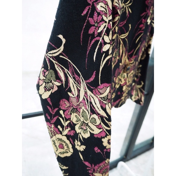 ส่งฟรี-เสื้อคลุมวินเทจ-เดินดิ้นทองทั้งชุดสวยหรูมากกก
