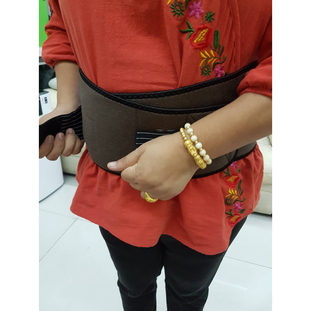 เข็มขัดกระชับสัดส่วน-เข็มขัดอินฟราเรด-nano-hot-belt-zr-fat-reducing-massage-belt