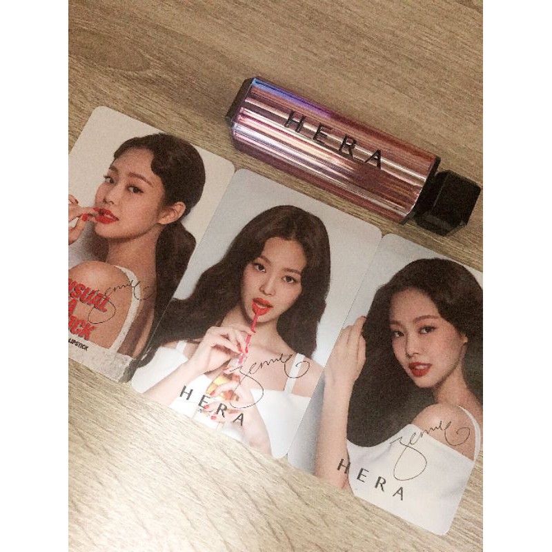 BLACKPINK OFFICIAL PHOTOCARD SET - JENNIE HERA | Shopee Thailand