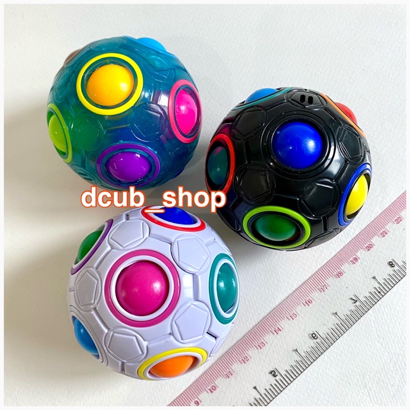 รูบิคบอล-เกมบอลปริศนา-hand-fidget-toy-ของเล่น-puzzle-ball-บอลรูบิค-ฟิดเจ็ท-ฟิดเจ็ด-ของเล่นคลายเครียด