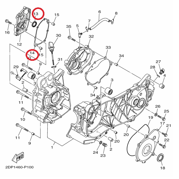 ปะเก็น-โอริง-ซีลน้ำมัน-nmax-ไม่เกินปี2019-tricity155-แท้ศูนย์-ฝั่งจานไฟ-yamaha-ยามาฮ่า-เอ็นแม็กซ์-ทริซิตี้155