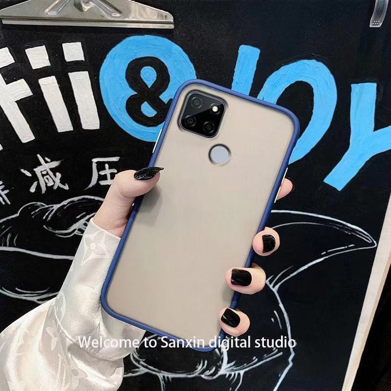 ส่งจากไทย-เคสกันกระแทก-ปุ่มสีผิดด้าน-oppo-a15-เคสโทรศัพท์-ออฟโป้-ขอบนิ่มหลังแข็ง-เคส