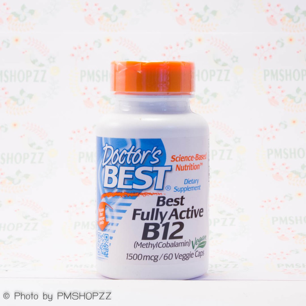 Doctor's Best, Fully Active B12, 1500mcg, 180 Veggie Capsules | Buy In Sydney | Kennedy's