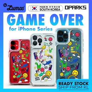 Dparks เคสโทรศัพท์มือถือ แบบป้องกันเต็มเครื่อง ลายเกม Over iPhone 13 13 Pro 13 Pro Max 12 mini 12 Pro 12 Pro Max