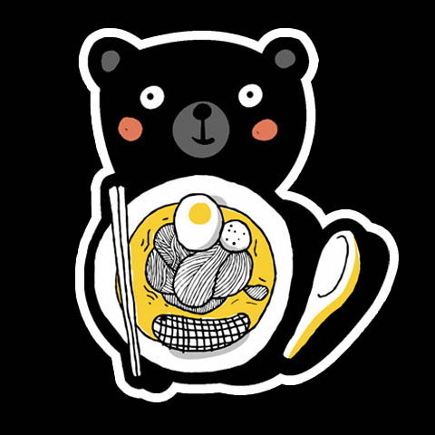 โลโก้ร้าน ก๋วยจั๊บอุบล JUB-UBON ลูกสำรอง