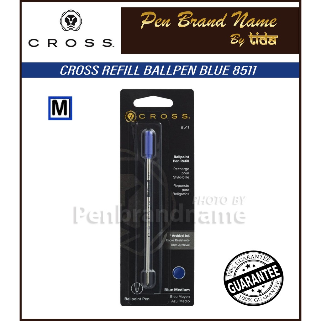 Cross Refill Ball Pen Blue / Black 8511 8512 8513 หมึกลูกลื่น สีน้ำเงิน