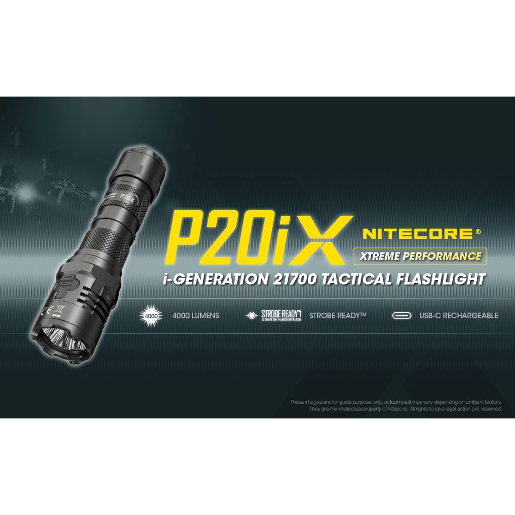 original-nitecore-p20ix-ไฟฉาย-cree-xp-l2-v6-led-4000-lumens-221-เมตรชาร์จสาย-usb-c-ยุทธวิธี-c-w