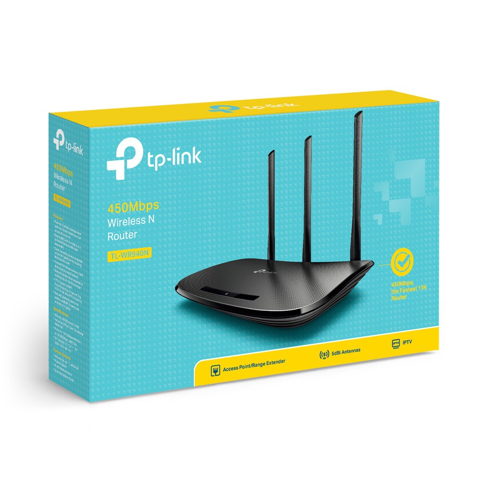 tp-link-tl-wr940n-wireless-n-450mbps-เราเตอร์-ขยายสัญญาณอินเตอร์เน็ต