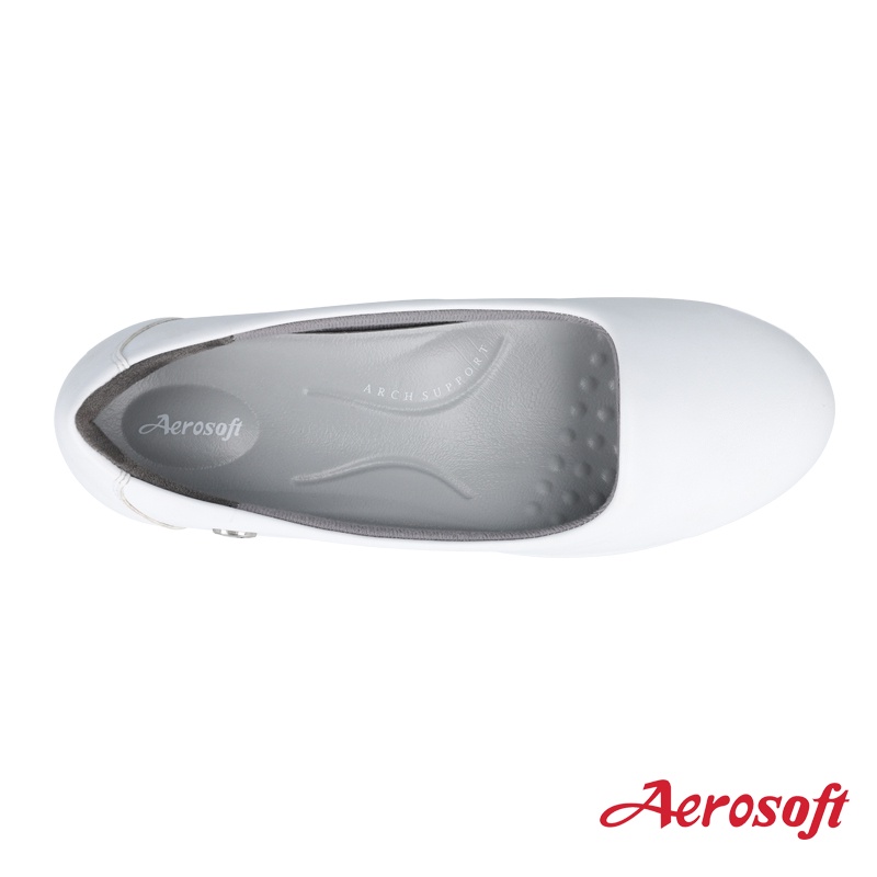 ภาพหน้าปกสินค้าAerosoft (แอโร่ซอฟ) รองเท้าพยาบาล รองเท้าเพื่อสุขภาพ รุ่น CW3133 สีขาว จากร้าน aerosoft_officialshop บน Shopee